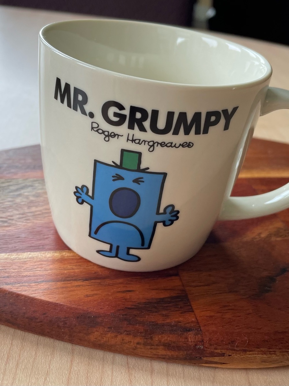 NWOT Mr. Grumpy Ceramic Mug